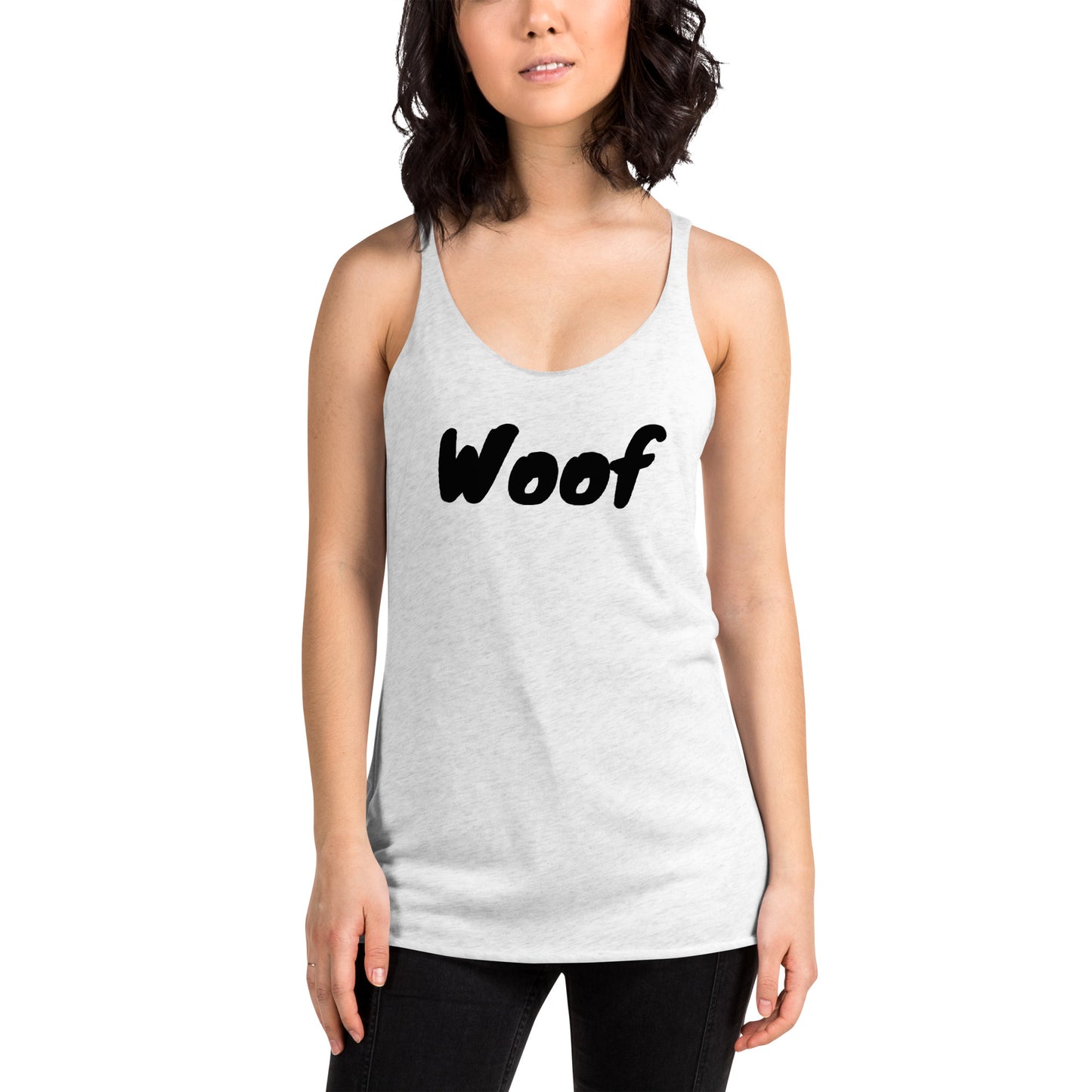 Woof || OLC - Women's Racerback Tank
