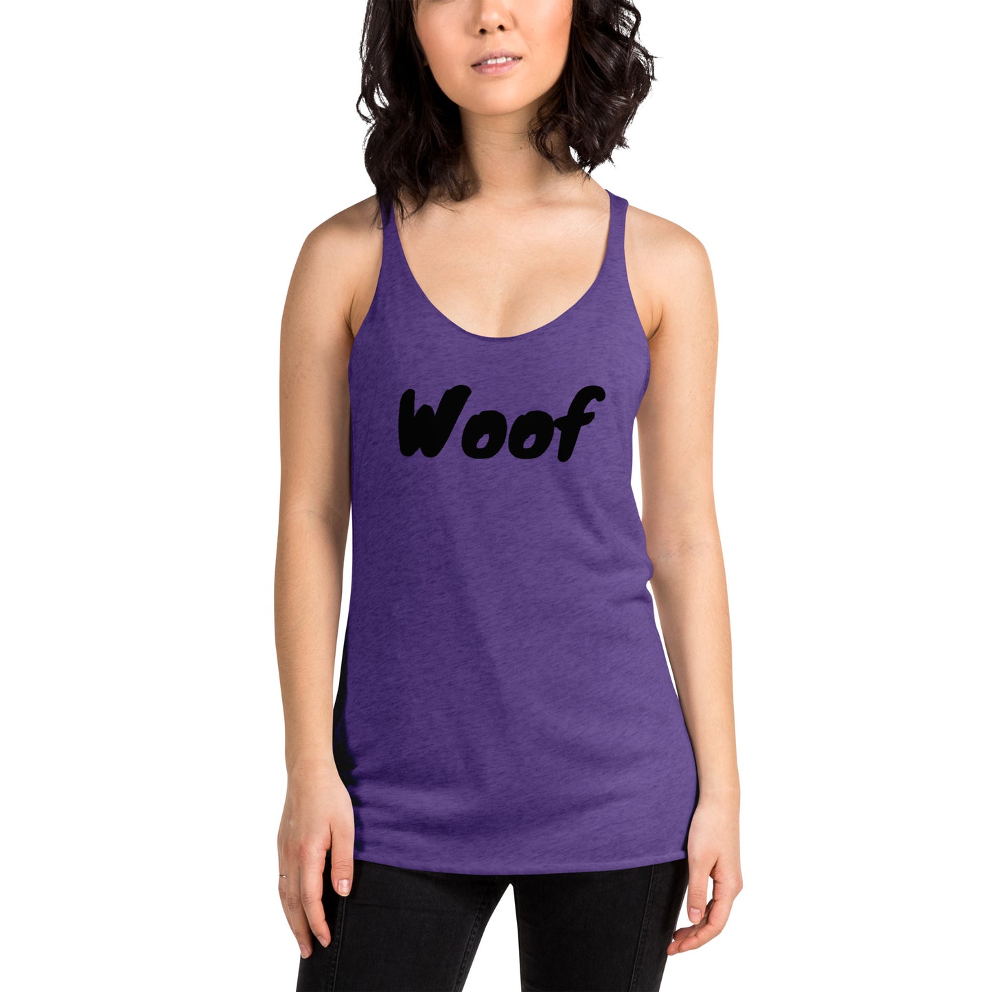 Woof || OLC - Women's Racerback Tank