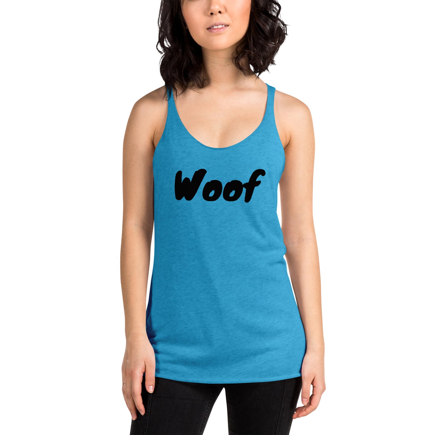 Woof || OLC - Women's Racerback Tank